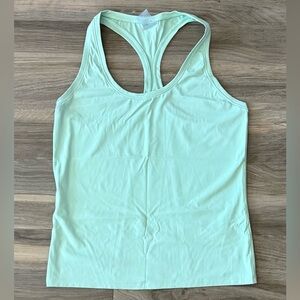 CALIA Mint Green Racerback Top. Size L